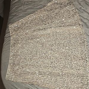 Loft Sequin mini skirt